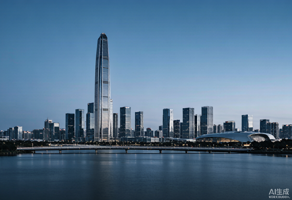 深圳 · 平安金融中心 地标示意